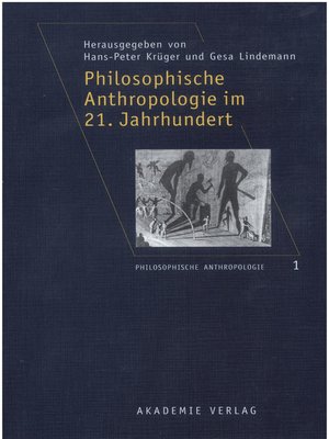 cover image of Philosophische Anthropologie im 21. Jahrhundert